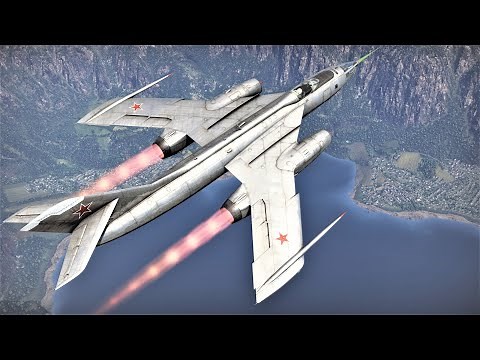 First Supersonic Jet Bomber Yak-28B | Huge 3000kg Bomb (War Thunder)