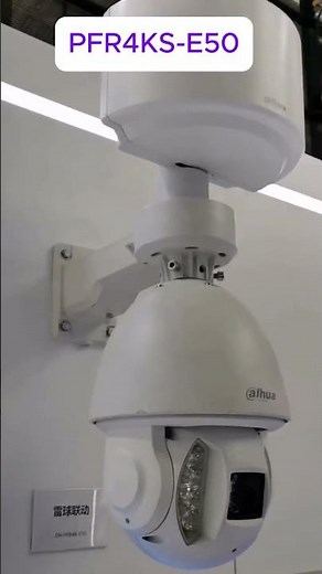 50m Radar + PTZ Smart Tracking with 33x Zoom | Dahua PFR4KS-E50 #dahua