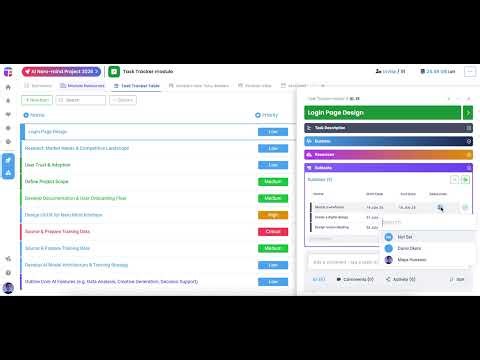 Get Early | Subtask Field