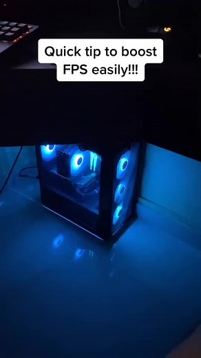 How to boost your FPS in a few simple steps! #gaming #gamingsetup #fyp #xyzbca #custompc #rgb #pc #fps #fpsboost #gamingpc