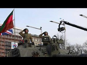 Allies United! US Army & NATO Parade for Estonia’s 108th Independence Day 🇪🇪🇺🇸