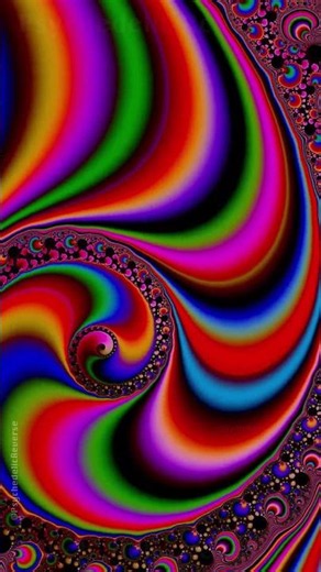 4K Fractal Art into Psychedelic Trance #trippyart #hypnotic #trancemusic #deepzoom