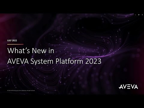 What's new in AVEVA System Platform 2023