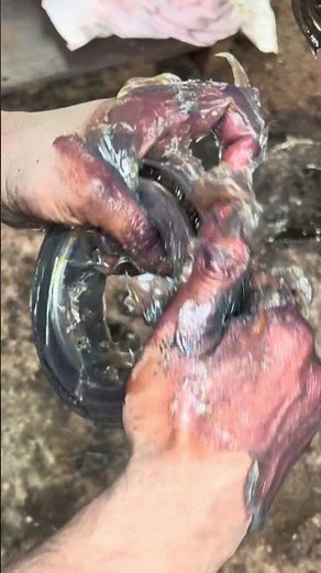 Wheel Bearing And Hub Greasing Complete Process
