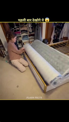 How to open a compressed mattress safely? #shots #trending #facts #viralvideo #youtubeshorts #fypシ