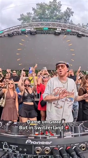 Hugel playing in Switzerland #hugel #electronicmusic #festival #switzerland #edm #dj