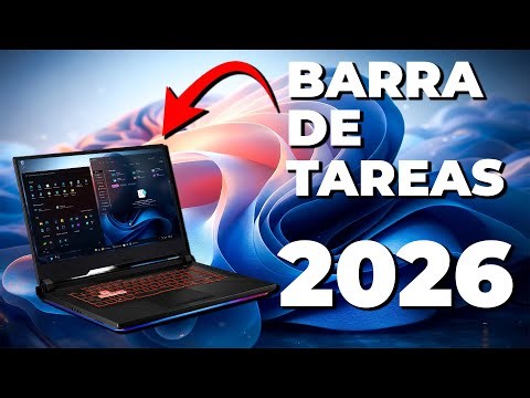 🚀Activa la nueva Barra de Tareas en Windows 11 25H2 2026✨