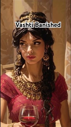 Queen Vashti banished. #godsword