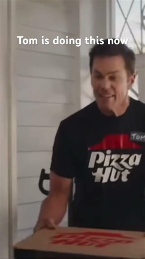 Tom Brady pizza HUT commercial