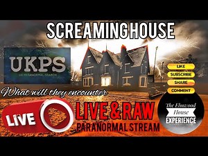 REAL live & raw paranormal stream UK paranormal search take on our SCREAMING HOUSE hauntings F16J