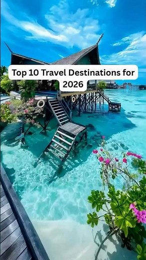 Amazing travel destinations 🏝️ #travelsmart #traveltips l