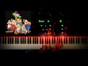 Snow White and the Seven Dwarfs - Heigh Ho (Piano Cover)