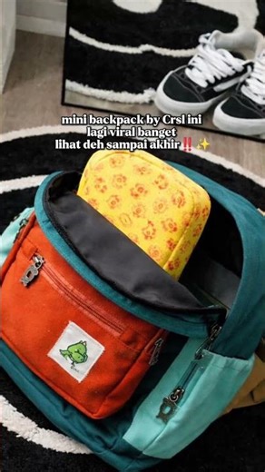 mini backpack by Crsl viral #youtubeshorts #minibackpack