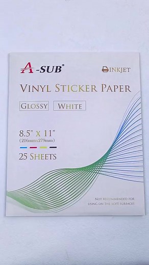 Create adorable and waterproof stickers with A-Sub sticker paper. Shop link :https://bit.ly/3Tww3YQ #asubpaper #cute #stickershop #StickerPaper #artwork #cutestickers #fbreels | A-SUB