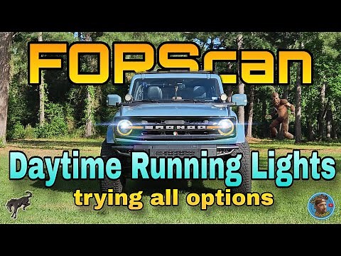 Bronco Forscan DRL options