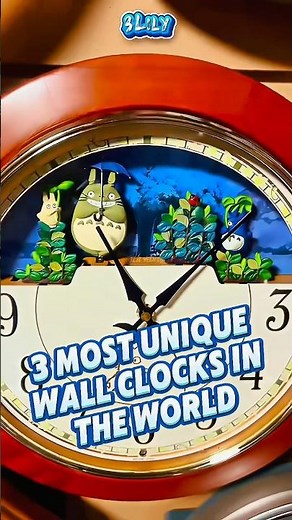 3 Most Unique Wall Clocks In The World