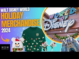 Walt Disney World Christmas Merchandise 2024