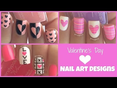 How to Paint Perfect Hearts on Nails