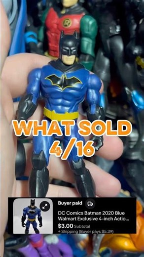 What Sold #batman #actionfigures #toys #dc #dccomics