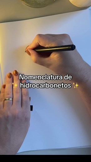 Nomenclatura de Hidrocarbonetos na Química Orgânica
