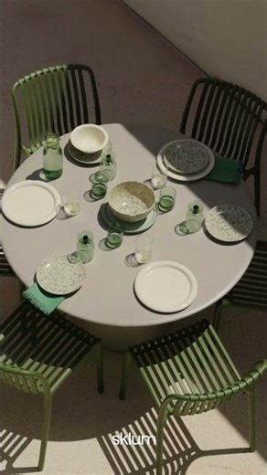 Cómo Decorar una Mesa de Exterior: Tendencias y Vajilla de Verano | Sklum