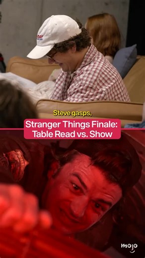 MsMojo | From screenplay to press play 📺 #strangerthings #behindthescenes #sidebyside | Instagram