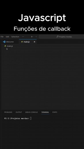 Entendendo callbacks em Javascript #javascript #software #python #php #computerscience #tech #fyp #fy #developer #programming #callback