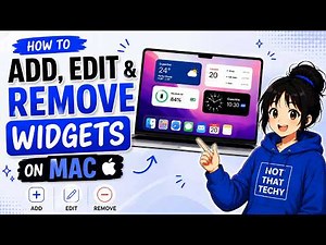 How to Add, Edit & Remove Widgets on Mac