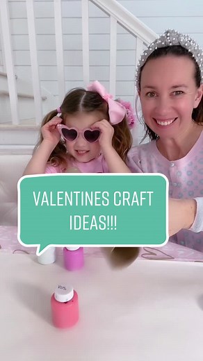 Valentine's Day Craft: Paper Towel Roll Heart Tutorial and Mom Hack!