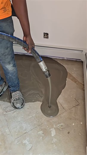 11 reactions | Self leveling concrete to level out uneven floors before installing new tile project. | New Jersey Decorative Concrete Supply | Facebook