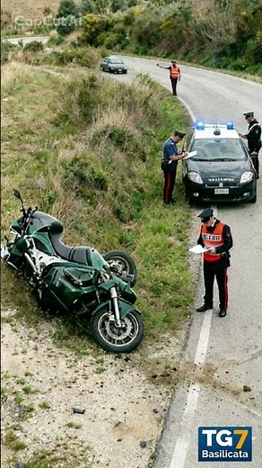TG7 Basilicata News 🏍 Tragedia delle due ruote nel potentino: un cinquantenne perde la vita