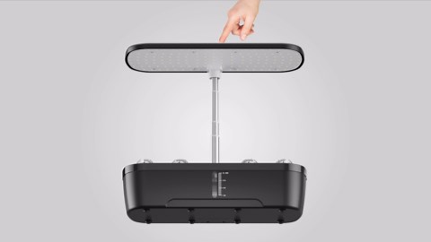 Hydroponics Growing System, 12 Pods Hydroponics Growing System Indoor Garden with LED Grow Light, Height Adjustable Indoor Gardening System, Hydroponic Growing System Built-in Timer Function