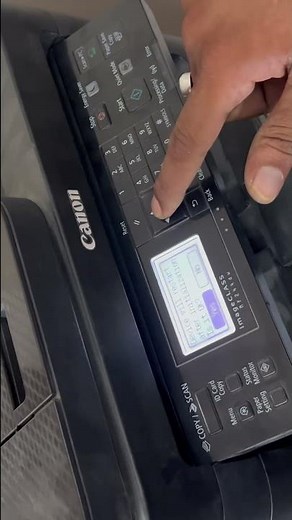 How to reset canon mf 240 printer #canon #printer #error #troubleshooting #fypシ゚viral #viral #trend