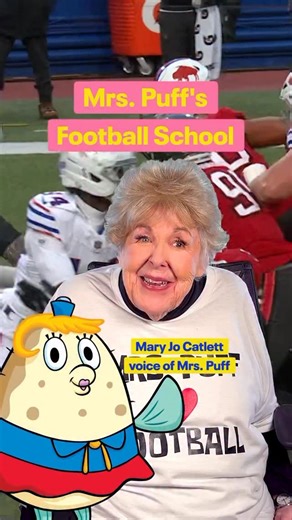 Nickelodeon on Instagram: "Mrs. Puff was out of bounds for this one... see what we did there #NFLSlimetime"
