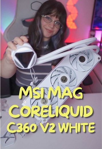 MSI MAG Coreliquid C360 V2 White: Unboxing y Reseña