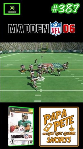 Madden 06 - Papa Pete's Original Xbox Gameplay Shorts #xboxog #xboxgameplay