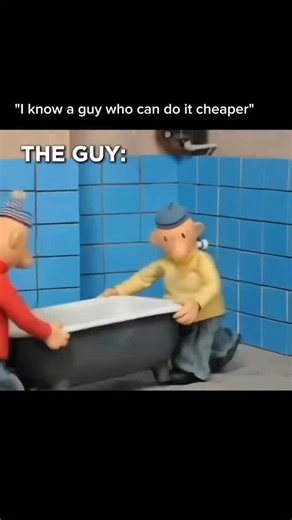 Salman butt on Instagram: "Interesting Fact: Pat & Mat — The creators built the humor around physical logic, not punchlines or dialogue. Every gag is rooted in cause-and-effect movement: a small mistake in balance, timing, or tool placement spirals into increasingly elaborate chaos. Pat and Mat almost never “act funny” with expressions—instead, their confidence is communicated through upright posture, calm nods, and deliberate motions, even as everything collapses around them. Animators carefull