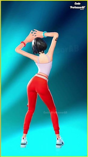 Fortnite Image Emote With Evie Skin Thicc 🍑😜😍