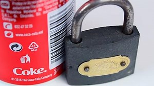 A HACK A DAY: How to open a lock using a soda can | A HACK A DAY: How to open a lock using a soda can