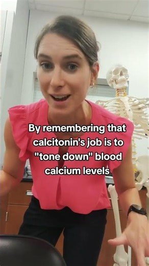 FUNCTION OF CALCITONIN #anatomy #hormones #tutorial #nursing #worldwide #abudlc #viral #trending
