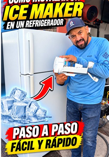 Instalar Ice Maker en Refrigerador: Guía Paso a Paso sin Cambiarlo