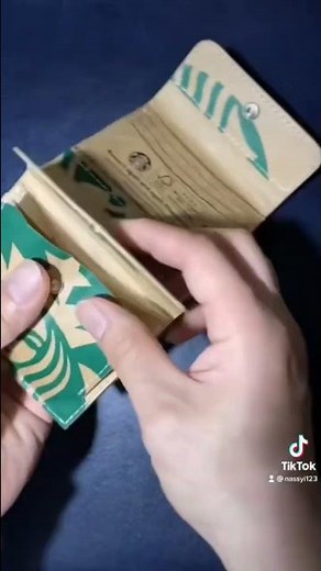 三つ折り財布？！ペーパークラフトを楽しもう！YouTube作り方解説します😊#shorts
