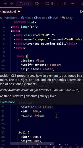 Bouncing Ball Animation in CSS