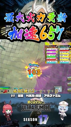 [New Max Damage Record] Mirko Accelerated One-Shot Combo 657 Damage