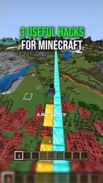🛠️ 3 Useful Hacks for Minecraft! 🤯 | Every Player Should Know #minecraft #minecraftshorts #gaming