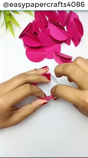 Paper roses #diy #howtomake #craft