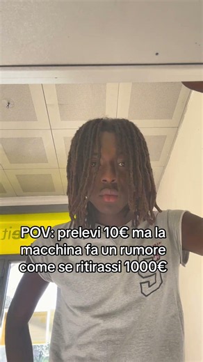 Quel rumore che ti fa credere di aver prelevato 1000€ 😂