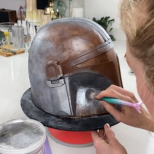 This is the way... of the Mandalorian cake! | Zoe's Fancy Cakes