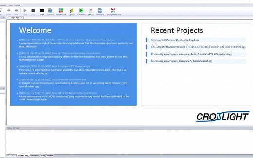 1-基本使用流程与APD实例讲解-crosslight apsys/pics3d