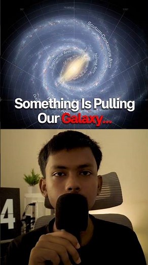 The Invisible Force Pulling Our Galaxy... 😨The Great Attractor #universe #space #facts